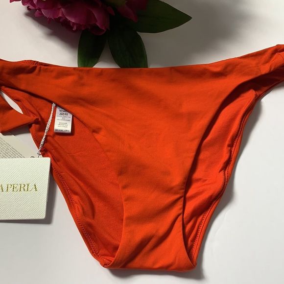 La Perla dark orange bikini bottom size 12 US - Picture 3 of 7